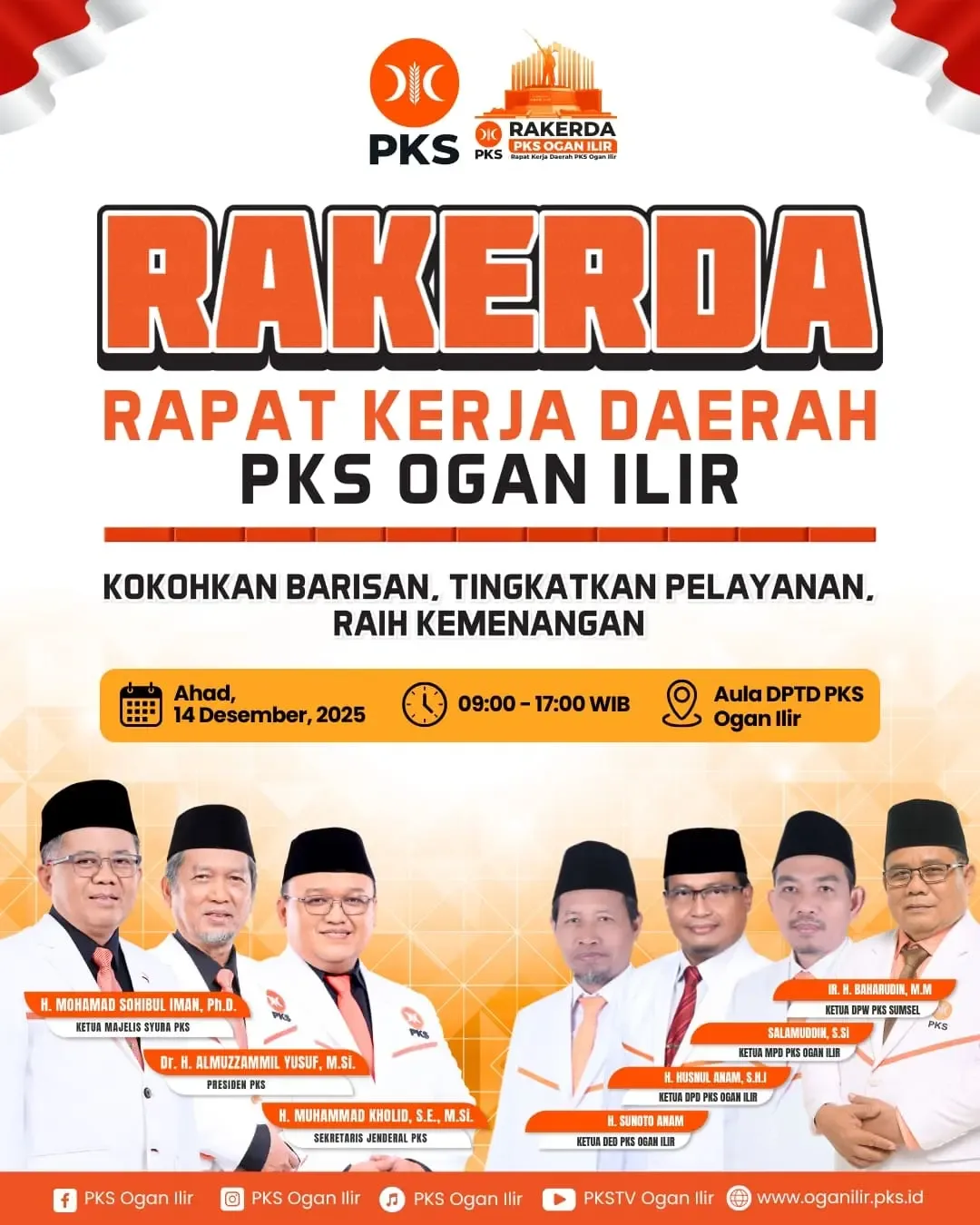 Rakerda DPD PKS Ogan Ilir